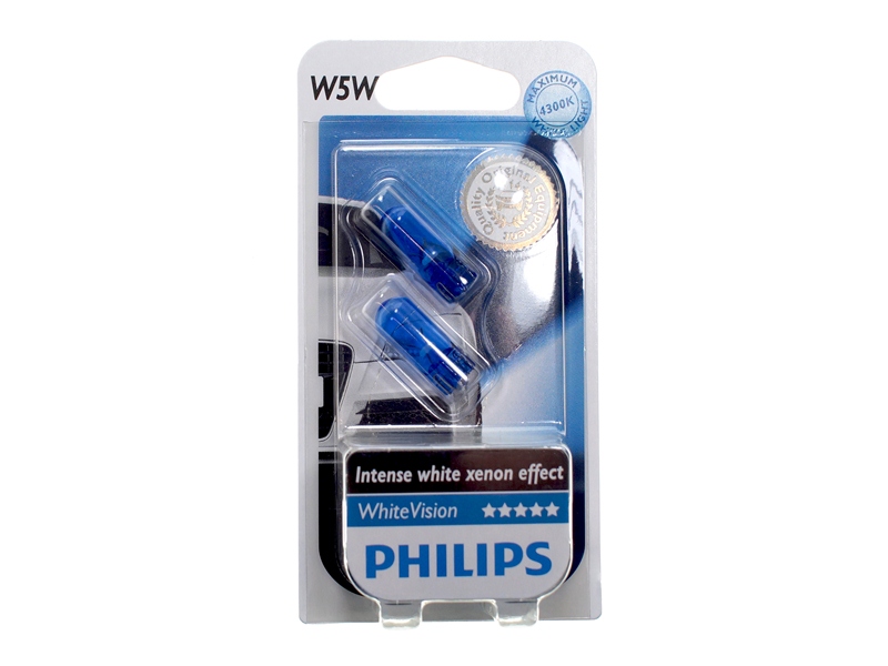 Philips White Vision W5W, 2 pack - Matronics.jpg